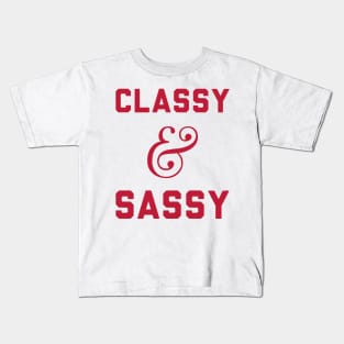 Classy and Sassy. Kids T-Shirt